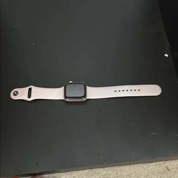 Apple Pink Smartwatch Sleek Design